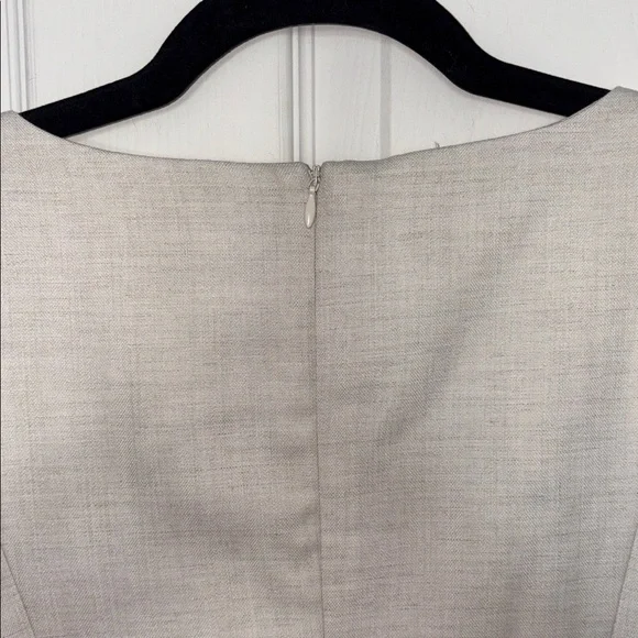 12th Tribe Vela Natural Linen Mini Dress Cream Size M - Picture 7 of 10